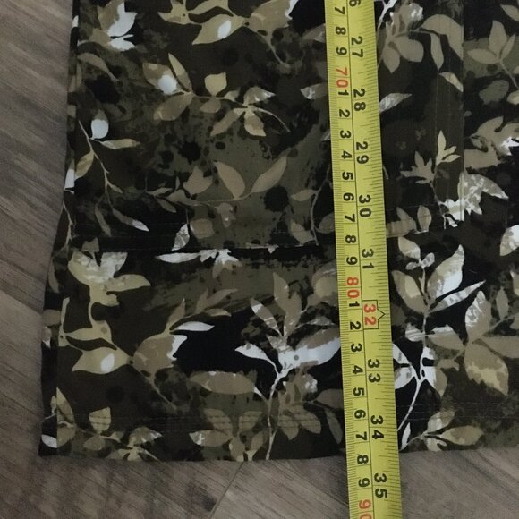 Triple Five Soul NYC Soft Button Down Floral Camo Military Dress - Picture 16 of 16